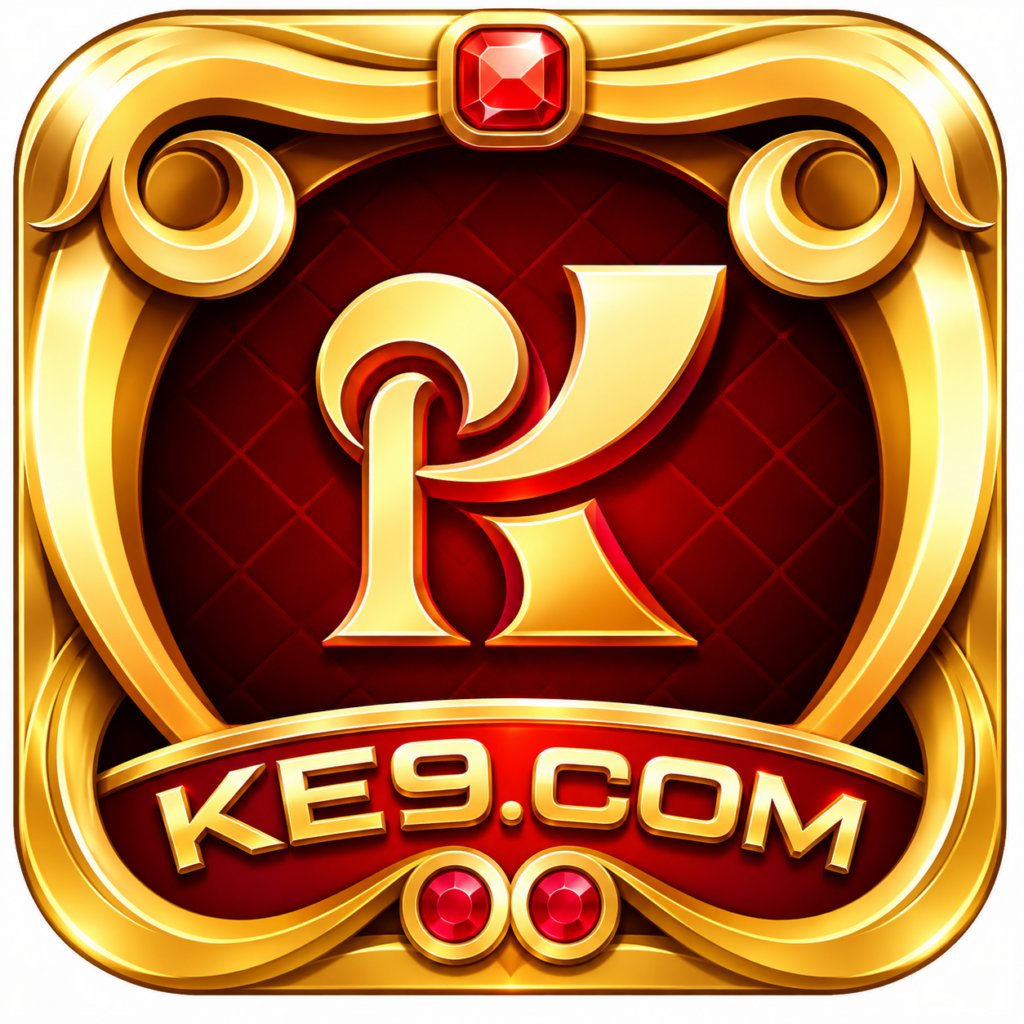 KE9 game logo for KE9 APK and online gaming platform